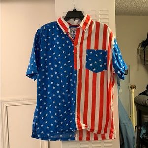 Chubbies USA Flag Nutter Shirt